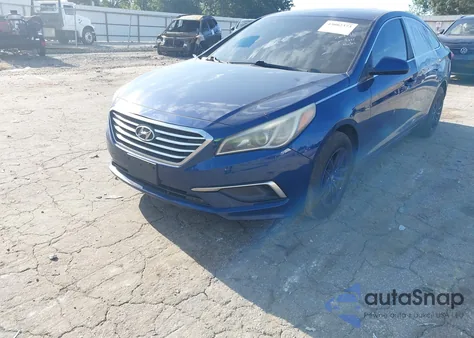 2017 Hyundai Sonata из США, поврежденный, VIN 5NPE24AFXHH567552